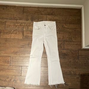 Rag and Bone Crop Flare Jean